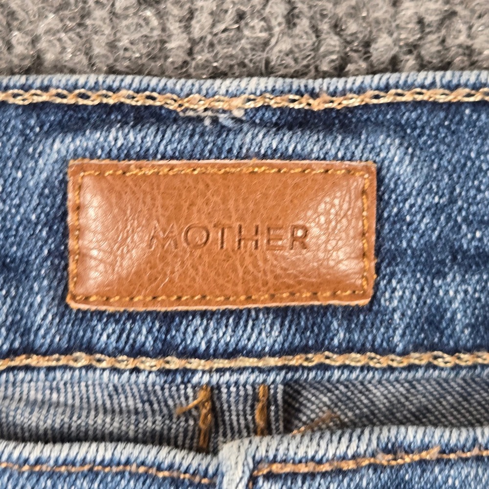 Mother Flare Jeans Womens 26 Blue High Rise Medium Wash Denim - Picture 3 of 14